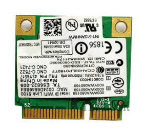 Intel Wi-Fi Link 5100 Series ID Label